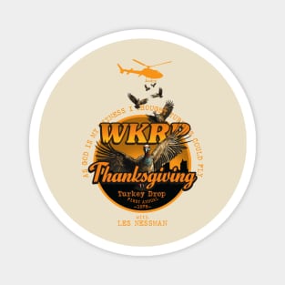 WKRP Turkey Drop Magnet